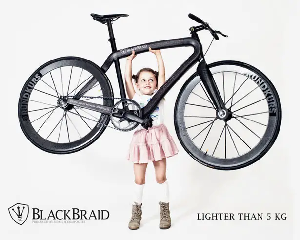 BlackBraid Bike Super Light Bicycle That Features
