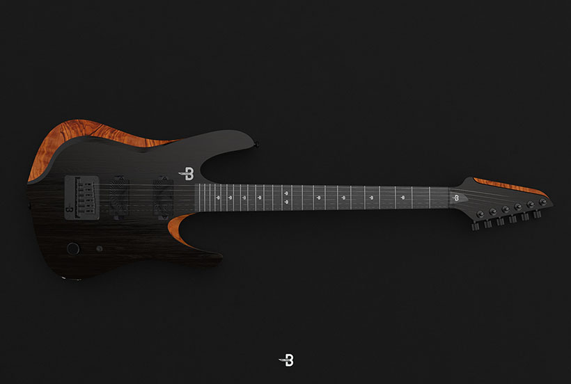 Blade Guitar Concept by Sylvain Gerber