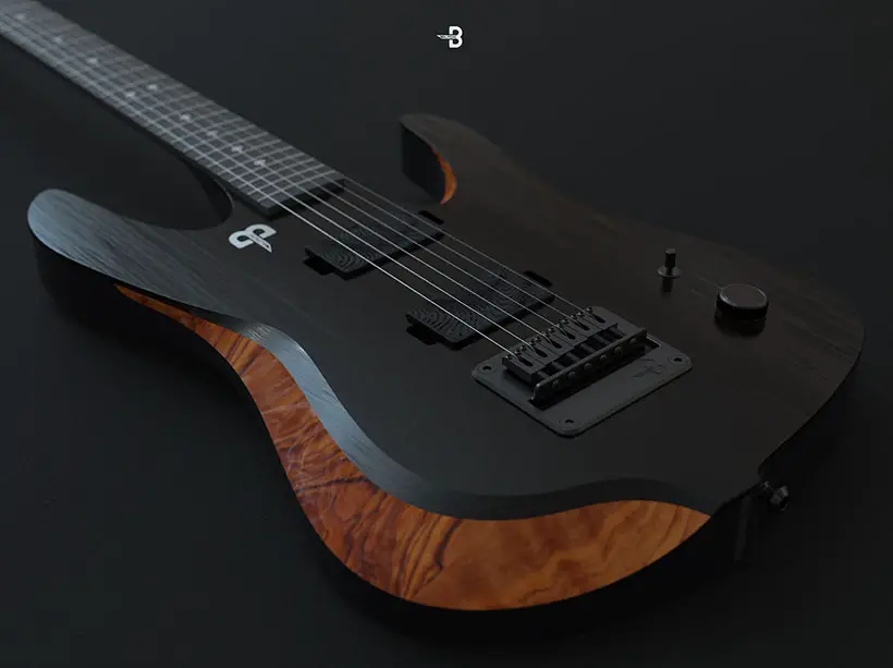 Blade Guitar Concept by Sylvain Gerber