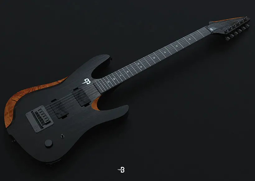 Blade Guitar Concept by Sylvain Gerber