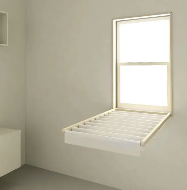 Blindry Window Blind and Laundry Rack by Kim Bobin and Ko Kyungeun