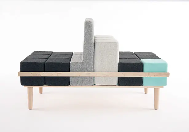 Bloc'd Sofa by Scott Jones