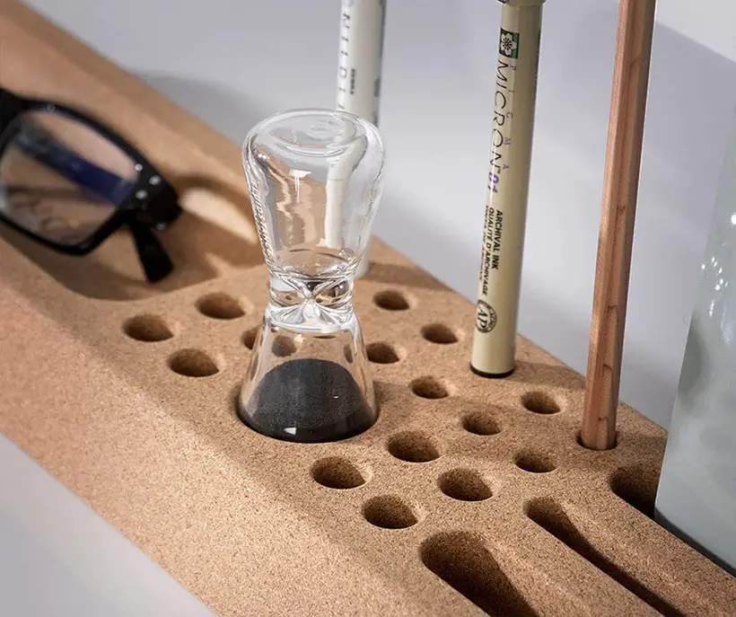 Bloc: Eco-Friendly Cork Desk Organizer