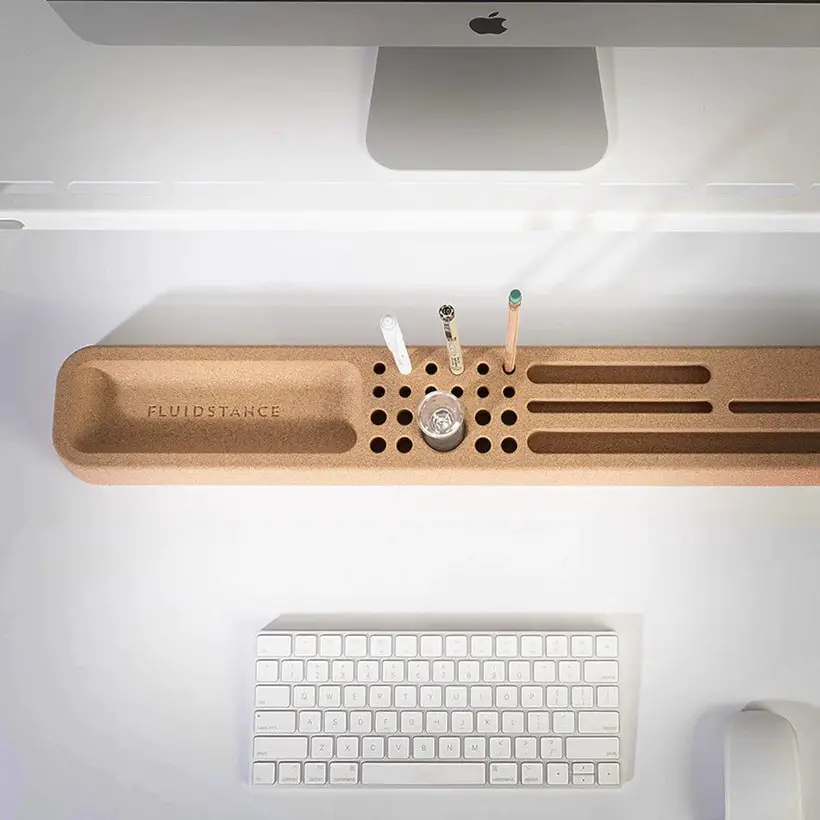 Bloc: Eco-Friendly Cork Desk Organizer