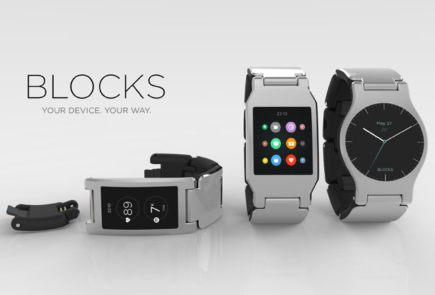 Blocks Modular Smartwatches Can Be Customized According to Your Needs