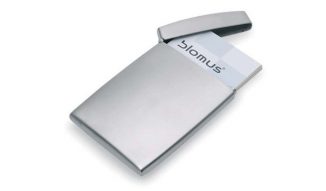 Blomus Stainless Steel Business Card Holder Makes You Look Sharp and Professional