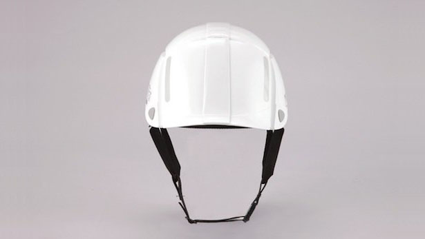 Stylish Bloom Collapsible Safety Helmet Protects Your Head in A Single Movement