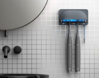 Bloom Slim Toothbrush Sanitizer with a Pull Switch
