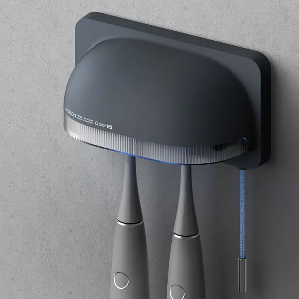 Bloom Slim Toothbrush Sanitizer by OClean