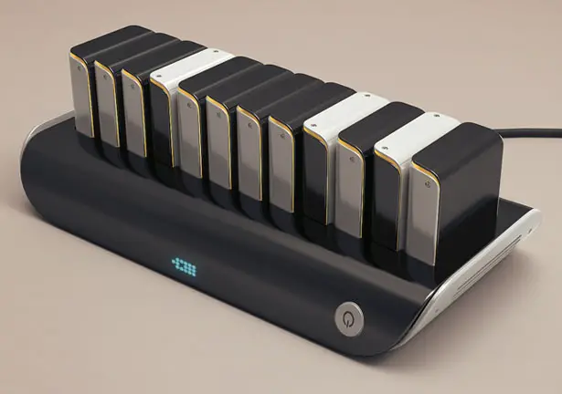 Blu Musical Keyboard by Eric Pautz