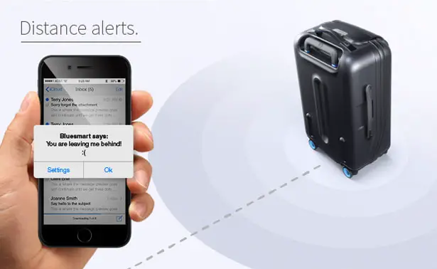 Bluesmart : Wold's Smart Carry-On Suitcase