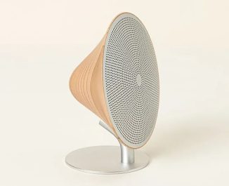 Bluetooth Horn Shaped Speaker Brings You Stereo Sound with Unique Design