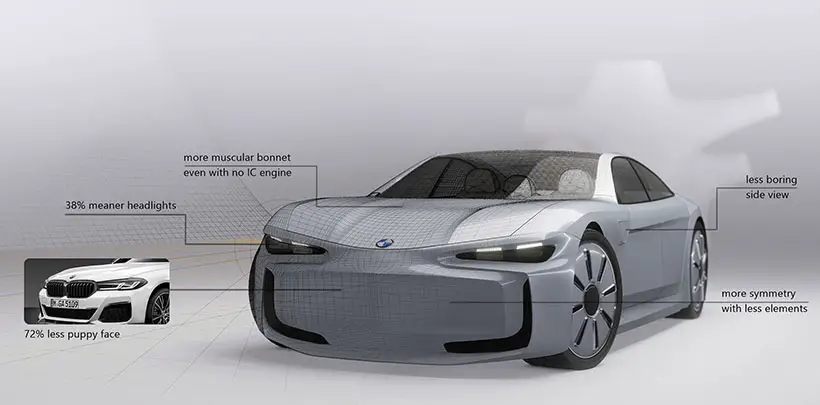 BMW 55 ET Electric Tourer by Marin Myftiu