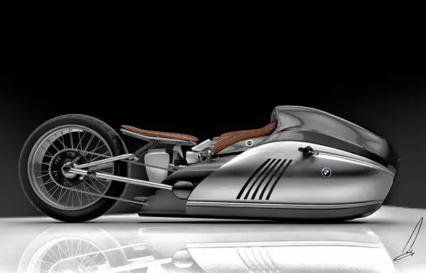 Alpha Motorcycle Concept Design Study for BMW by Mehmet Doruk Erdem