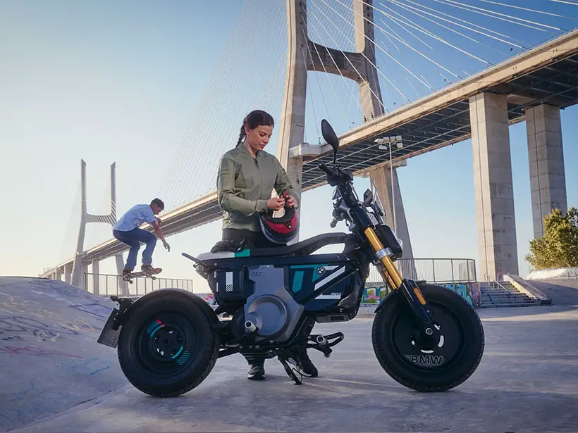 BMW Motorrad Presents BMW CE 02 Electric Motorcycle