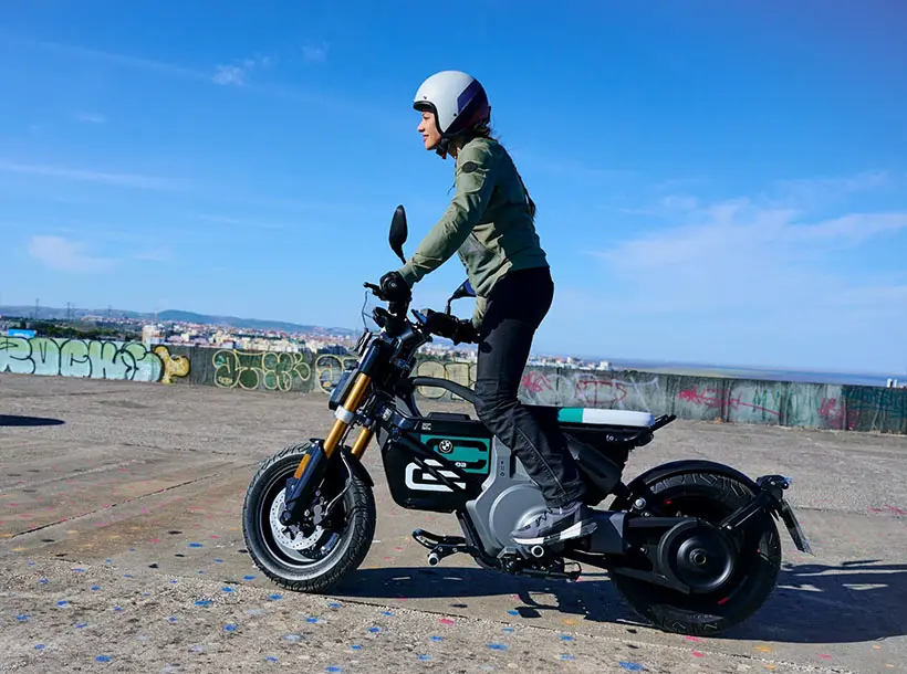 BMW Motorrad Presents BMW CE 02 Electric Motorcycle