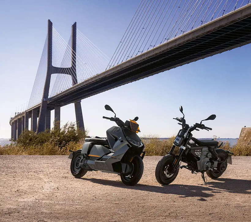 BMW Motorrad Presents BMW CE 02 Electric Motorcycle