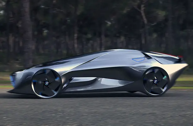 BMW Shooting Break Concept Car for The Year of 2025 by EB Fang