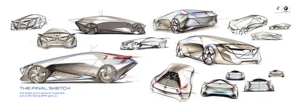 BBMW Shooting Break Concept Car for The Year of 2025 by EB Fang