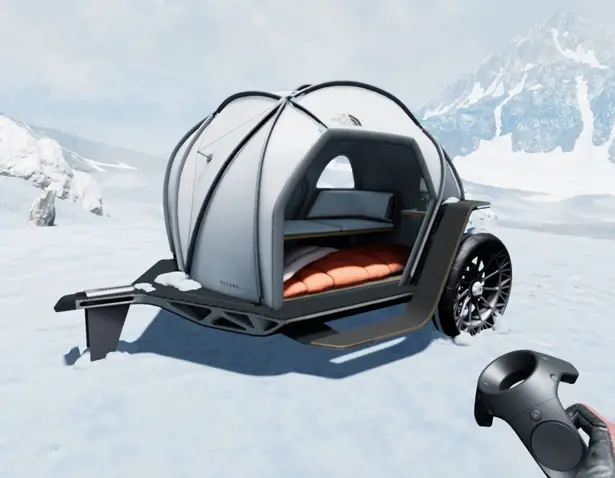 BMW Designworks Collaborates with The North Face to Develop New Camper Concept