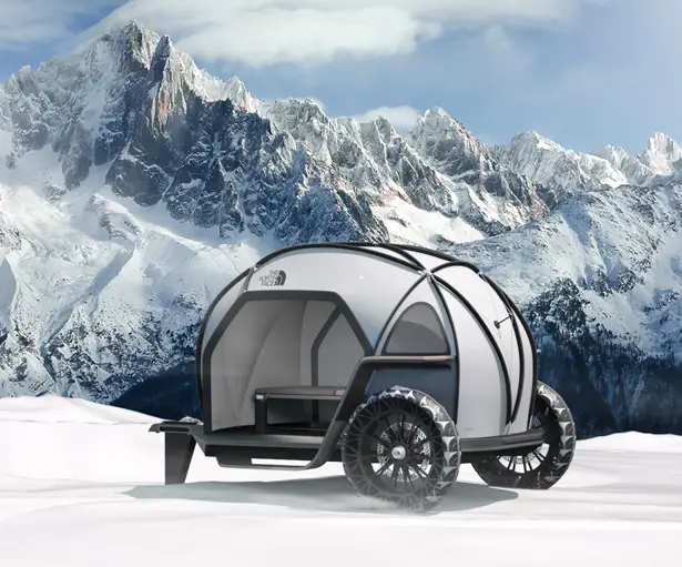 BMW Designworks Collaborates with The North Face to Develop New Camper Concept