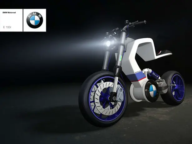 BMW E100r : A Vision of Future BMW Electric Motorcycle