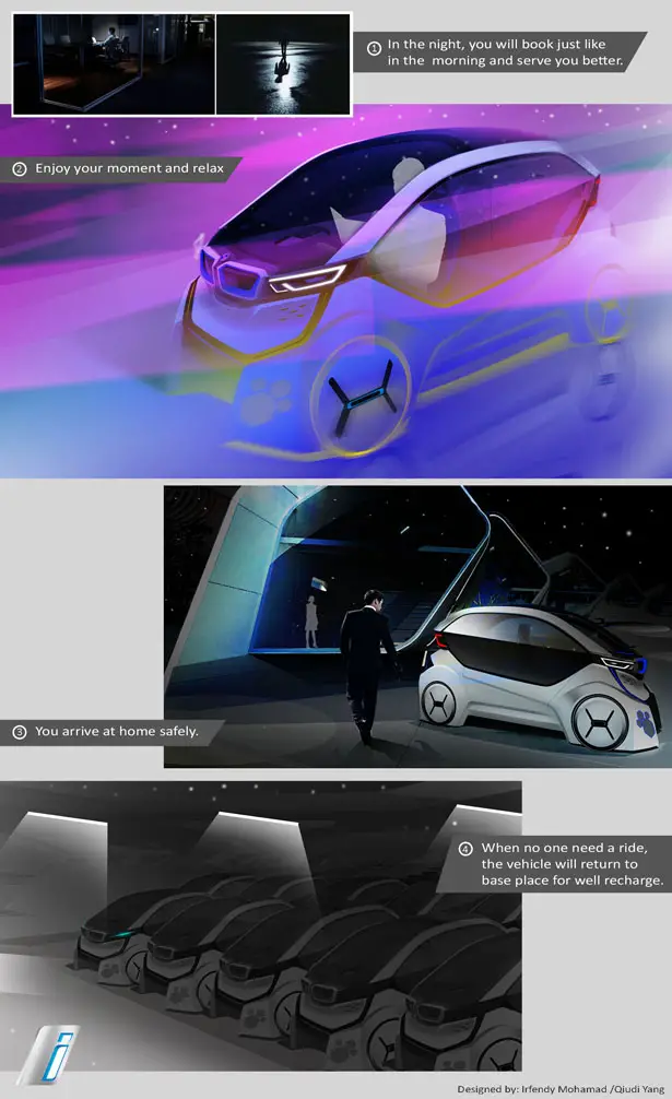 BMW Honey Comb Concept Car by Irfendy Mohamad and Qiudi Yang