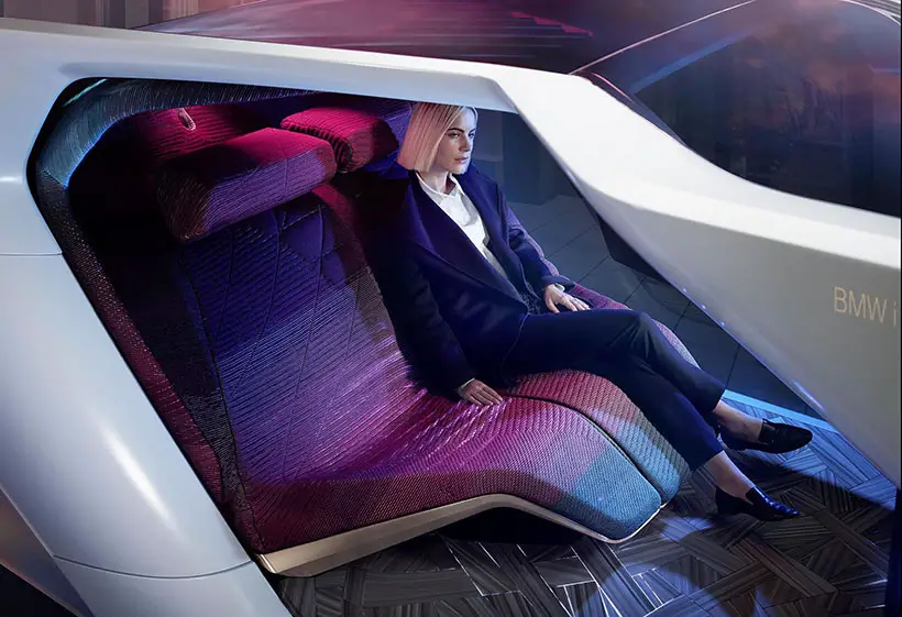 Futuristic BMW i-Interaction EASE Concept Car - The Future of Autonomous Urban Mobility