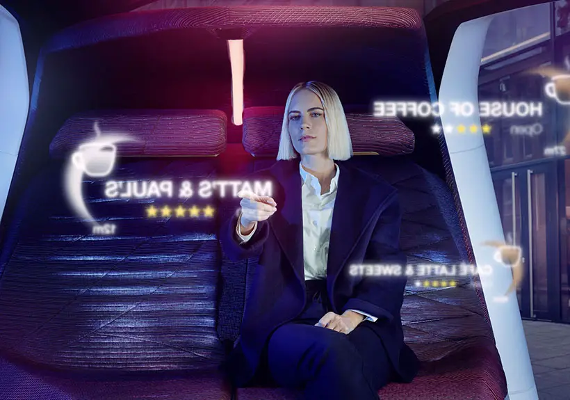 Futuristic BMW i-Interaction EASE Concept Car - The Future of Autonomous Urban Mobility