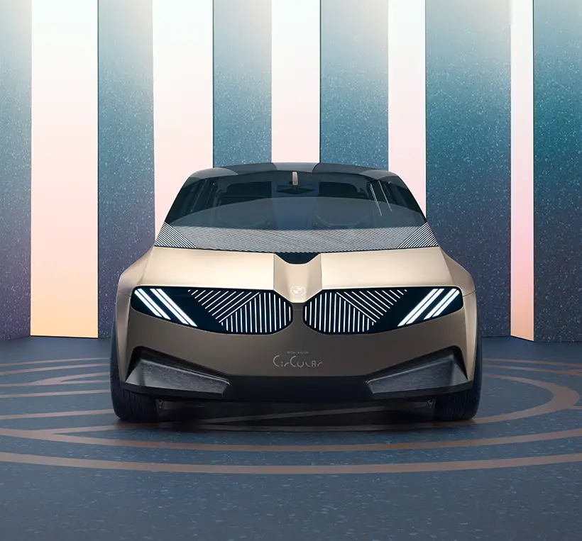 BMW i Vision Circular Represents Sustainable Luxury Vehicle that Uses 100% Recycled Materials