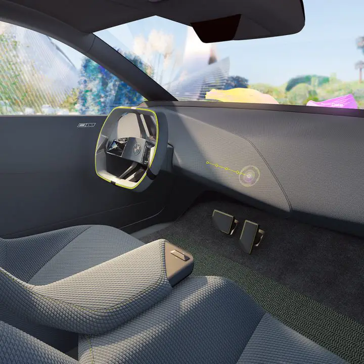 Futuristic BMW i-VISION Dee Concept Smart Car