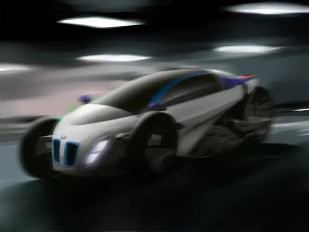 BMW i1 Concept Single-Seater Vehicle by Amadou Ndiaye