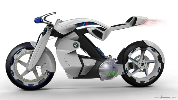 BMW iR Concept Motorcycle by Jordan Cornille