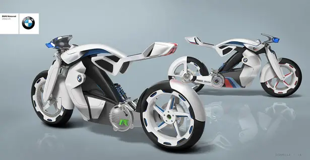 BMW iR Concept Motorcycle by Jordan Cornille