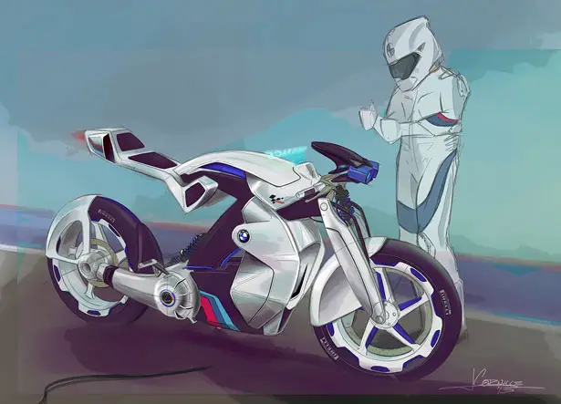 BMW iR Concept Motorcycle for Future MotoGP racing