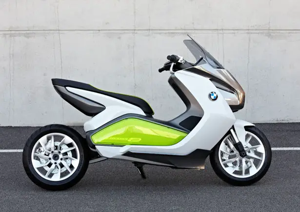 BMW Motorrad Concept E - BMW Electric Scooter