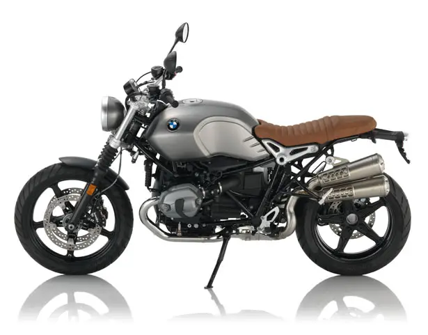 BMW R nineT Scrambler Motorcycle Features 1200cc Boxer Engine and Dual
