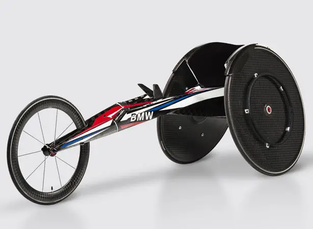 BMW Team USA Racing Wheelchair Design for Rio 2016 Paralympic Games