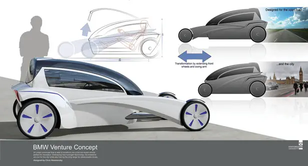 BMW Venture concept car by Chris Hammersley