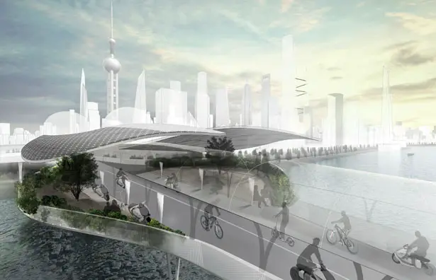 BMW Vision E³ Way Elevated Road for Electric Bikes