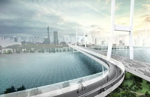 BMW Vision E³ Way Elevated Road for Electric Bikes