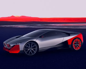 BMW Vision M NEXT Concept Hybrid Car Features “EASE” and “BOOST” Driving Modes