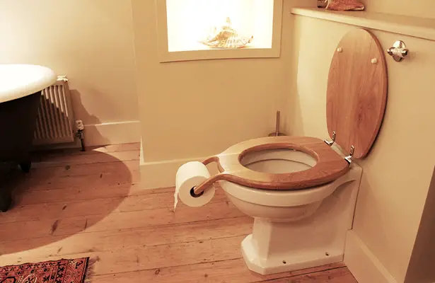 Bog Standard Toilet Seat Roll Holder by Henry Franks