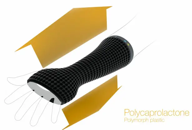 Bones Orthopedic Cast with Sensors by Pedro Nakazato Andrade