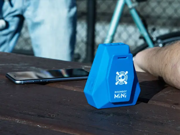 Boombotix Mini Bluetooth Ultraportable Wireless Speaker Can Withstand Drops Up to 10-feet