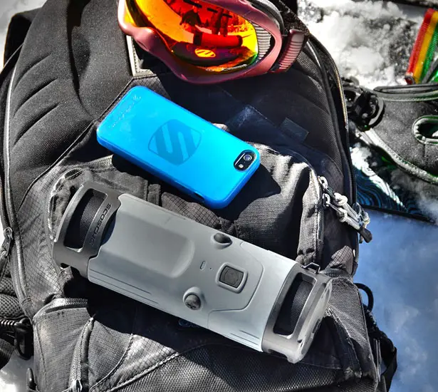 boomBOTTLE Weatherproof Wireless Portable Speaker