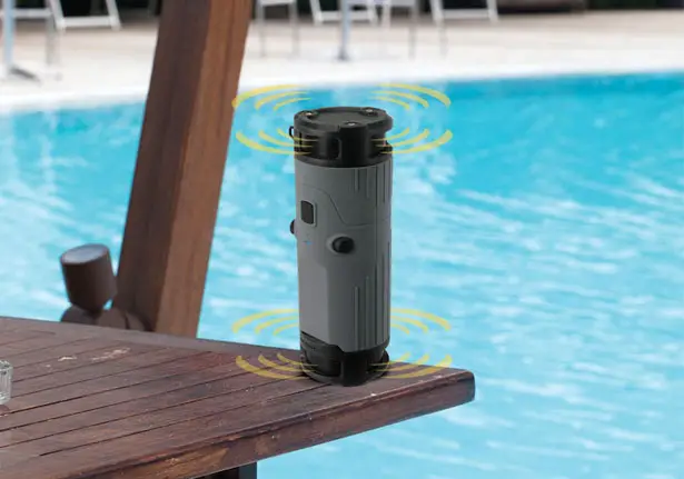 Durable boomBOTTLE Weatherproof Wireless Portable Speaker for Your Companion Outdoor