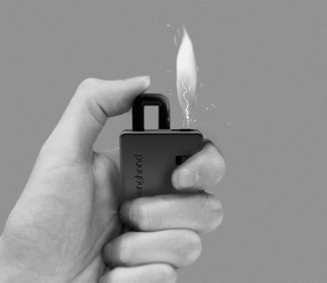 Boonghand Lock Lighter by Burak Kaynak and Emir Rifat Isik