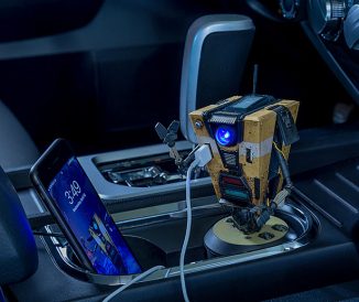 Borderlands Claptrap Talking Car Charger Fits Your Standard Cup Holder