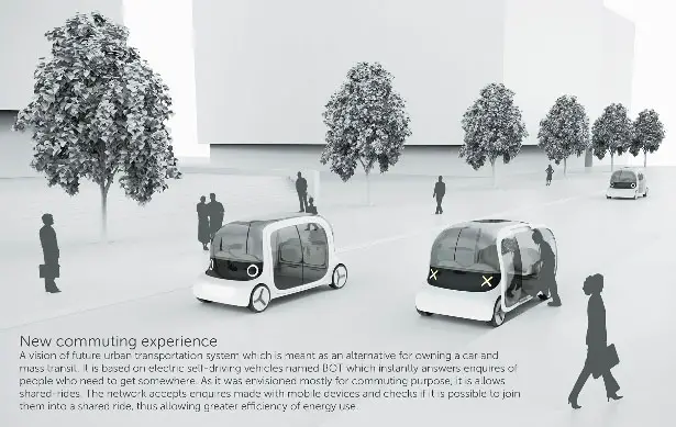 Bot Autonomous Cab by Chris Luchowiec